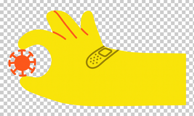 Hand Pinching Corona PNG, Clipart, Glove, Hm, Line, Logo, Meter Free PNG Download