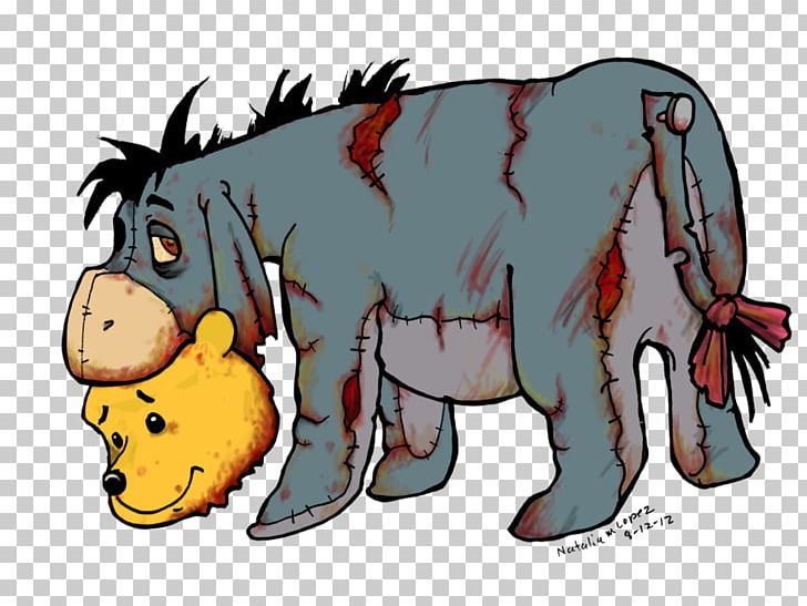 Eeyore Winnie The Pooh Zombie Cartoon Character PNG, Clipart, Animated Cartoon, Art, Bear, Carnivoran, Cartoon Free PNG Download