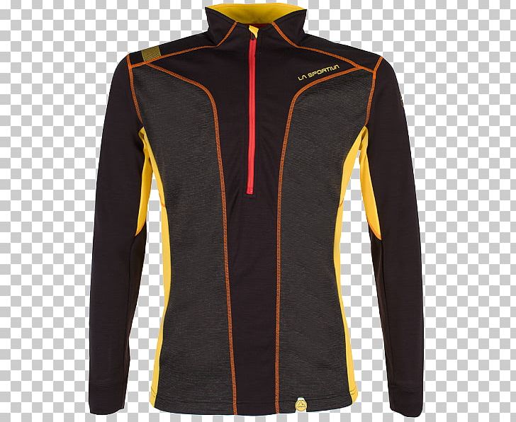 Long-sleeved T-shirt La Sportiva Tracksuit PNG, Clipart, Bermuda Shorts, Black Yellow, Clothing, Crew Neck, Gilet Free PNG Download