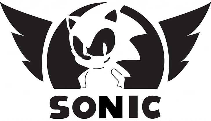 Sonic The Hedgehog Stencil Jack-o'-lantern Pumpkin PNG, Clipart, Art, Batman, Batman Logo Stencil, Black And White, Brand Free PNG Download