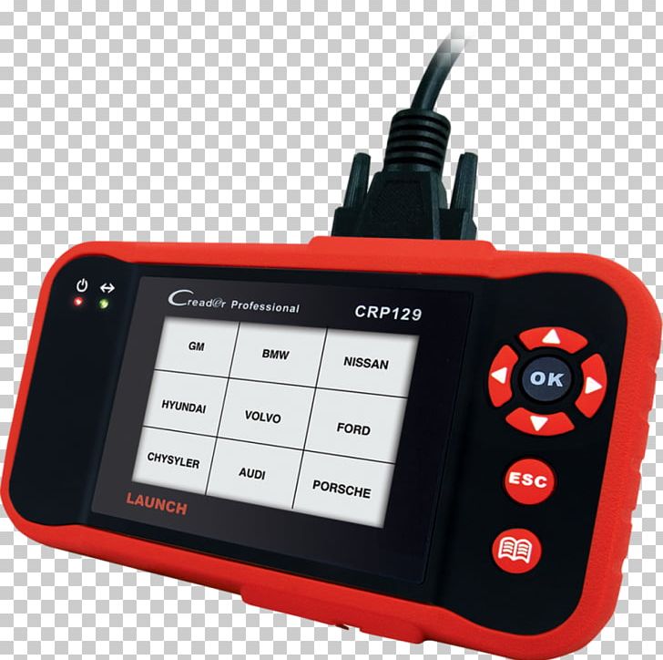 Car Scan Tool Launch Tech USA Creader Professional 129 PNG, Clipart, Airbag, Antilock Braking System, Car, Electronic Device, Electronics Free PNG Download