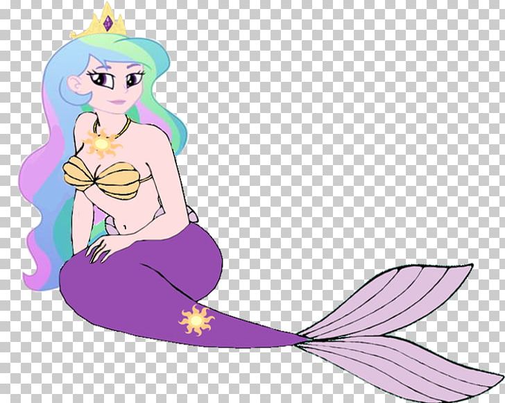 Mermaid Princess Celestia Twilight Sparkle PNG, Clipart, Art, Artist, Deviantart, Digital Art, Disney Princess Free PNG Download