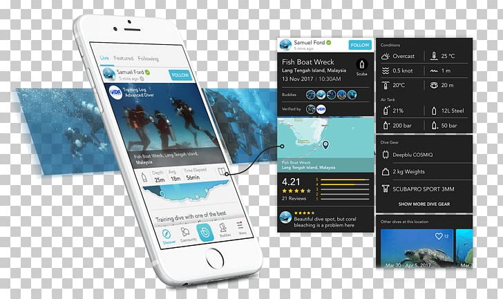 Feature Phone Smartphone Underwater Diving Dive Log Diver Certification PNG, Clipart, Electronic Device, Electronics, Electronic Visual Display, Gadget, Mobil Free PNG Download