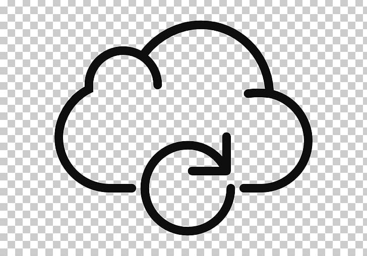 Computer Icons Scalable Graphics Cloud Computing Cloud Storage PNG, Clipart, Area, Black And White, Circle, Cloud Computing, Cloud Storage Free PNG Download