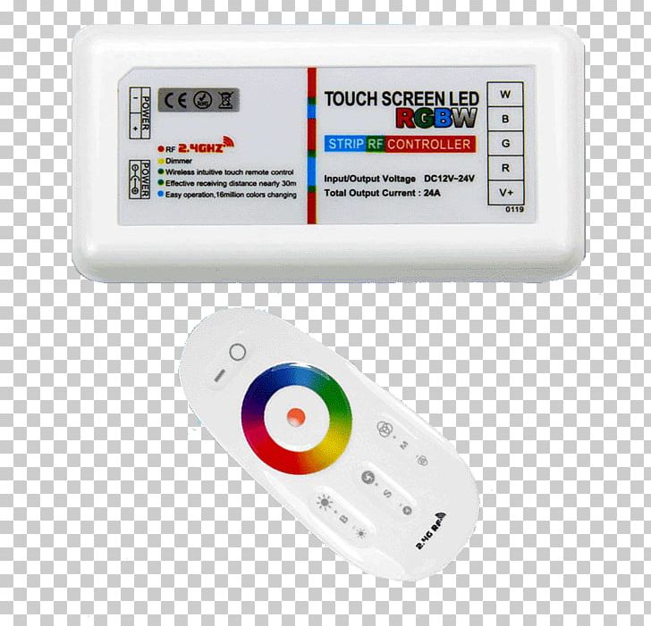 RGB Color Model Light-emitting Diode Remote Controls RGBW LED Strip Light PNG, Clipart, Blue, Color, Controller, Electronics, Electronics Accessory Free PNG Download