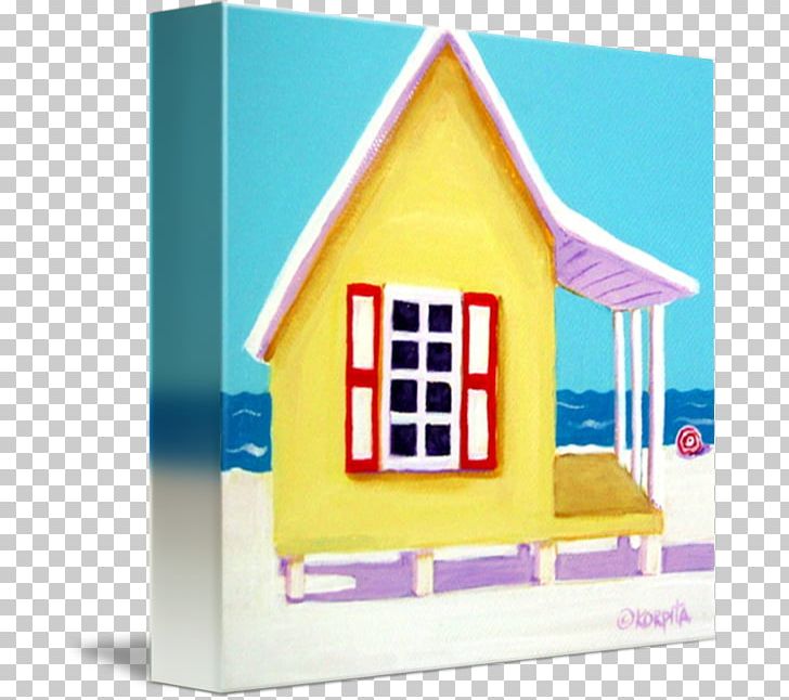 Beach Hut Painting Cottage Canvas Print PNG, Clipart, Art, Beach, Beach House, Beach Hut, Canvas Free PNG Download