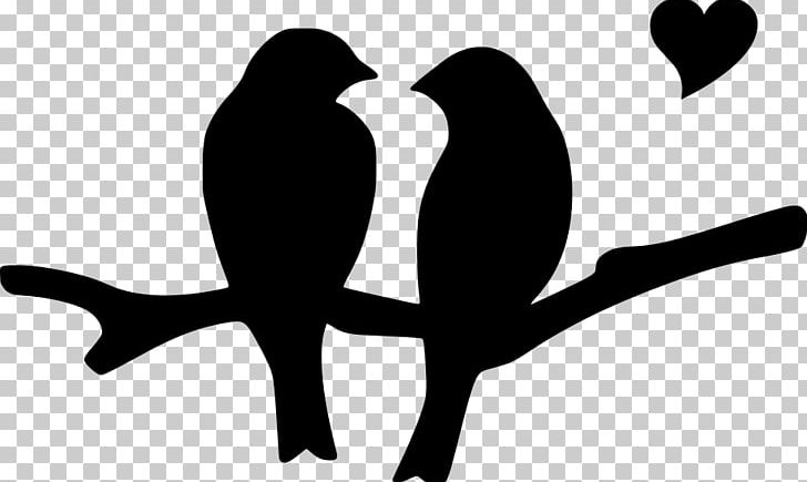 Bird Silhouette Heart PNG, Clipart, Animals, Artwork, Beak, Bird, Black Free PNG Download