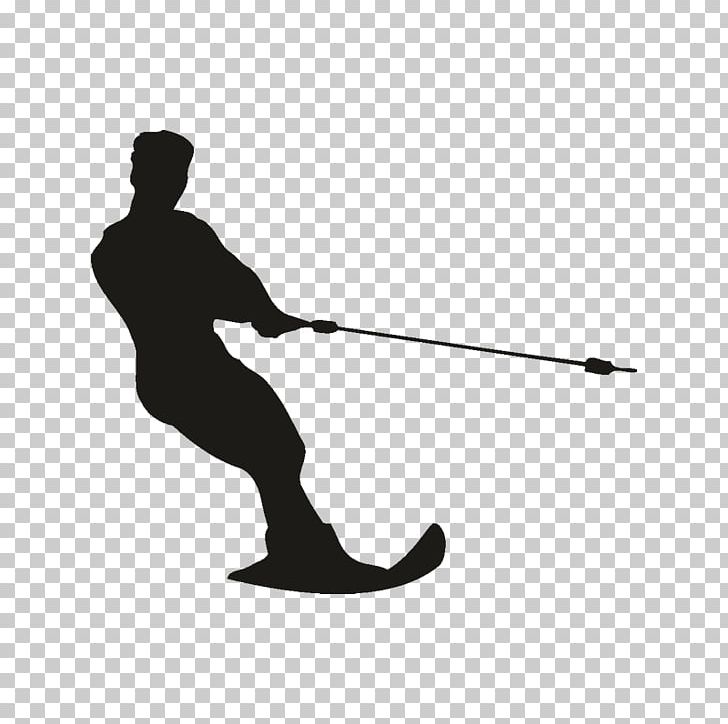 Water Skiing Stock Photography PNG, Clipart, Angle, Arm, Black, Black And White, Duvet Free PNG Download