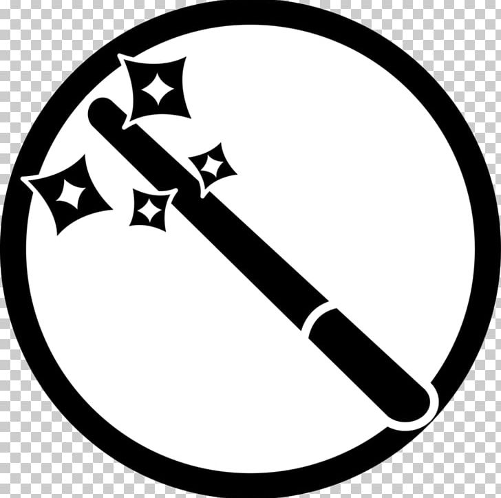 Magician Wand PNG, Clipart, Area, Black, Black And White, Circle, Computer Icons Free PNG Download