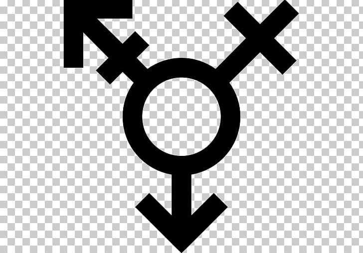 Transgender Gender Symbol Transsexualism PNG, Clipart, Astrological Symbols, Black And White, Circle, Computer Icons, Female Free PNG Download
