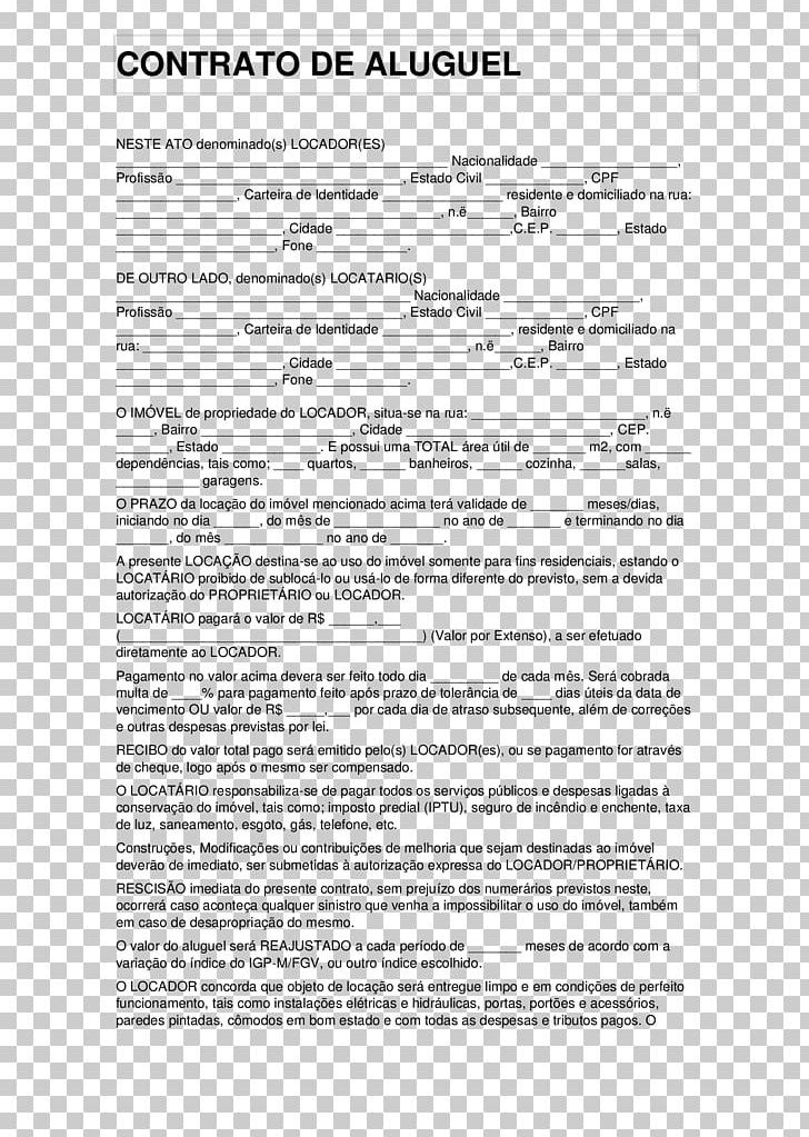 Contract Renting Real Estate Document House PNG, Clipart, Angle, Area, Black And White, Contract, Document Free PNG Download