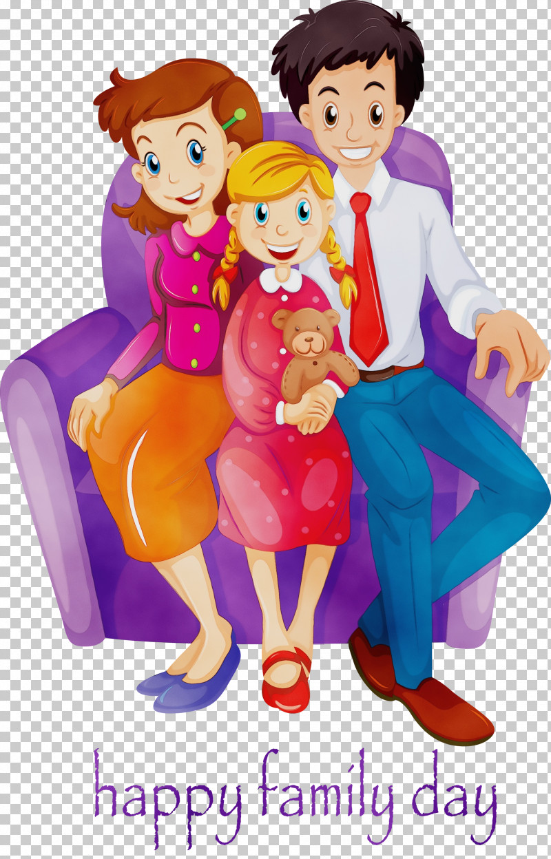 Cartoon Fun Sharing Animation PNG, Clipart, Animation, Cartoon, Family Day, Fun, Paint Free PNG Download