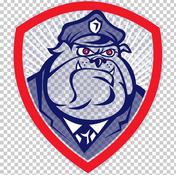 Bulldog Police Officer Stock Photography PNG, Clipart, Area, Badge, Bulldog, Cartoon, Electric Blue Free PNG Download