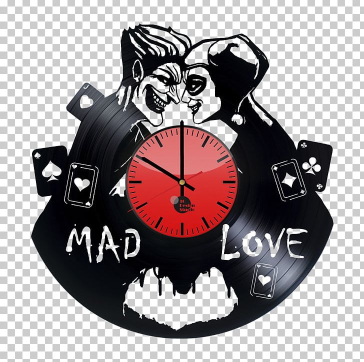 Harley Quinn Joker Phonograph Record The Batman Adventures: Mad Love Clock PNG, Clipart, Batman Adventures Mad Love, Character, Clock, Craft, Etsy Free PNG Download