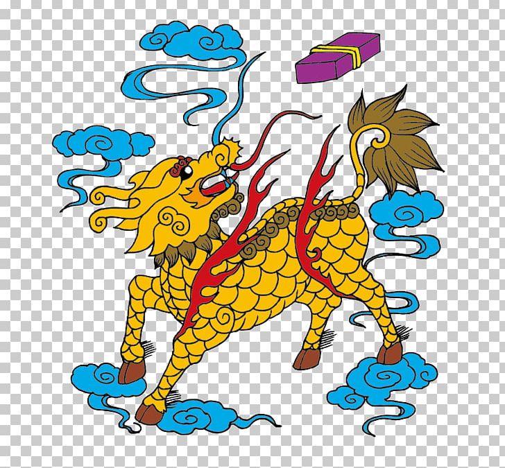 Qilin U5409u7965u56feu6848 PNG, Clipart, Animals, Art, Artwork, Chinese Dragon, Fenghuang Free PNG Download