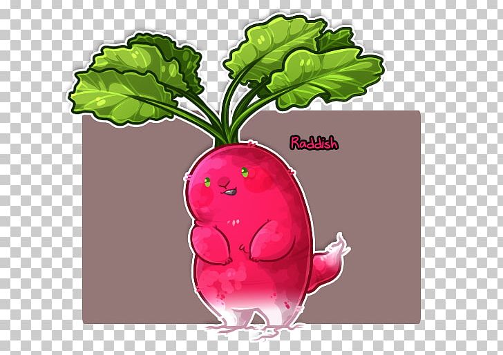 Radish Fruit Cassava Pink Potato Cartoon PNG, Clipart, Cartoon, Cassava, Deviantart, Flower, Food Free PNG Download