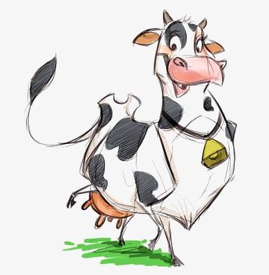 Dairy Cow PNG, Clipart, Animal, Bell, Cartoon, Cartoon Panna Cotta, Cotta Free PNG Download
