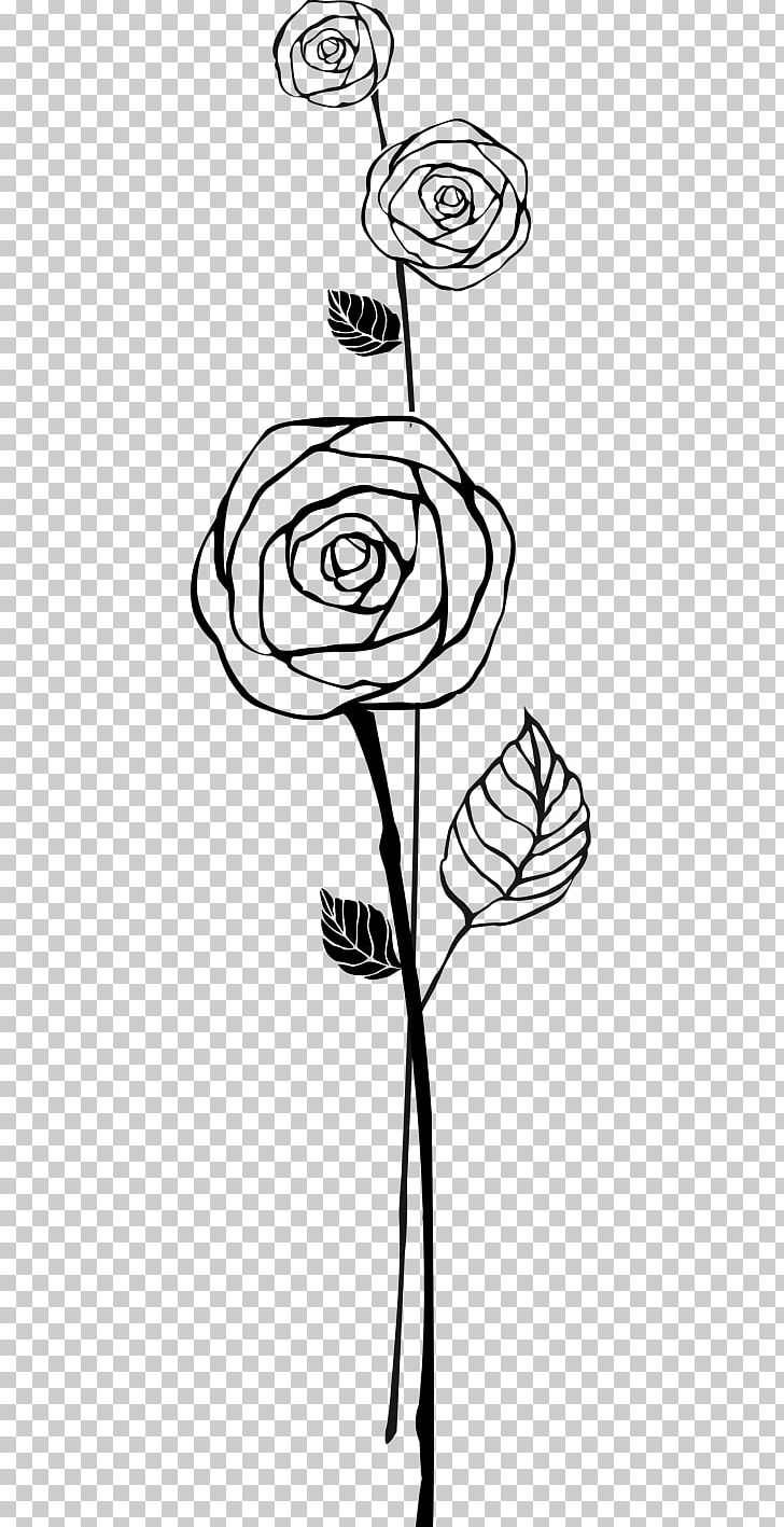 Flower Sticker Beach Rose Decal PNG, Clipart, Area, Art, Beach Rose, Black And White, Blossom Free PNG Download
