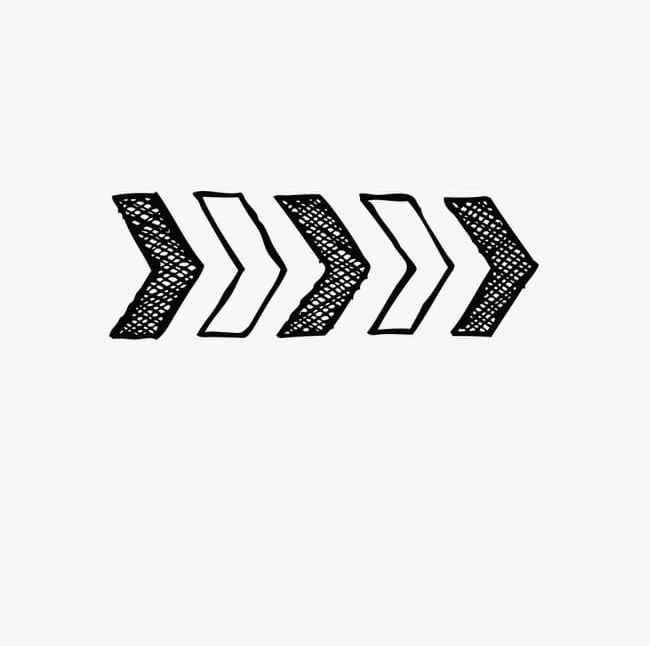 Hand-painted Black And White Zebra Arrow PNG, Clipart, Arrow, Arrow Clipart, Black, Black And White, Black Clipart Free PNG Download