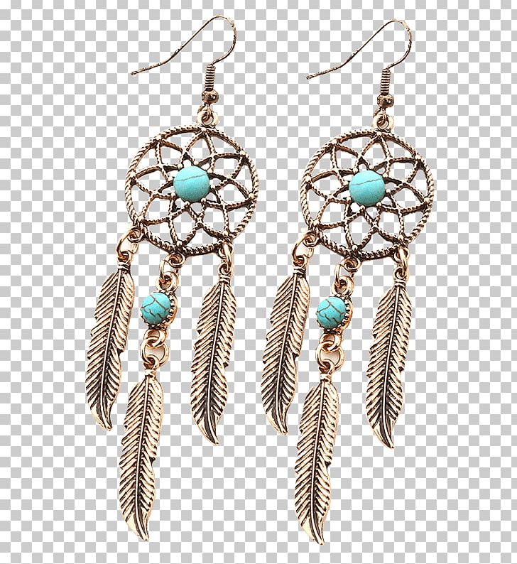 Turquoise Earring Body Jewellery Feather PNG, Clipart, Body, Body Jewellery, Body Jewelry, Dream Catcher Watrecolour, Earring Free PNG Download