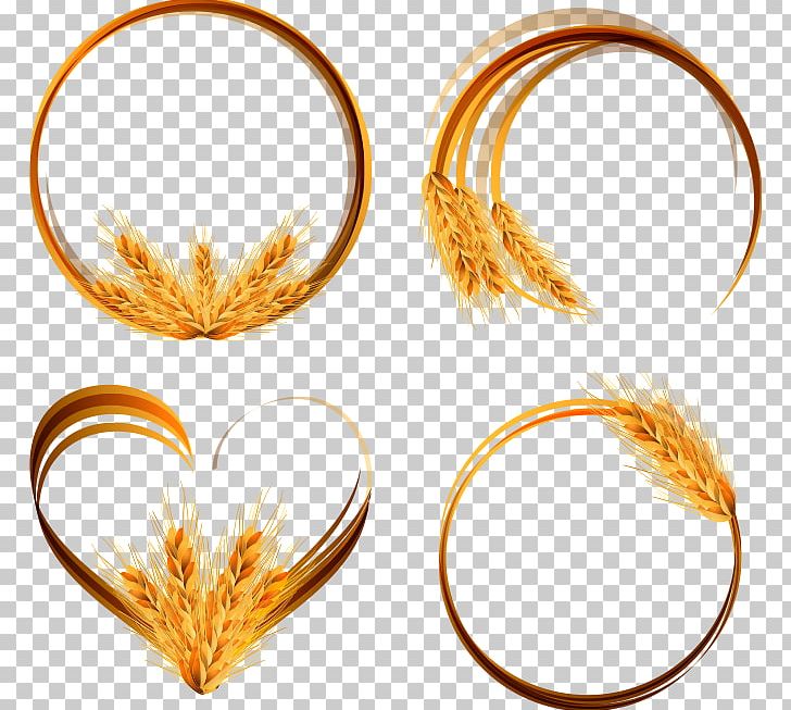 Common Wheat Ear Frames PNG, Clipart, Body Jewelry, Bow, Cartoon, Cereal, Circle Free PNG Download