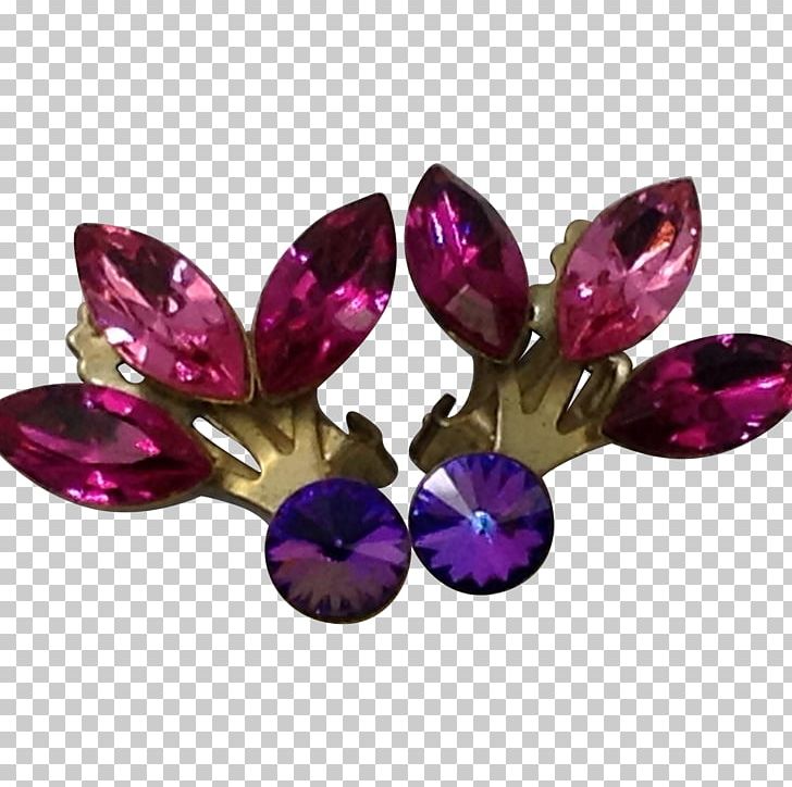 Amethyst Earring Magenta Ruby Glass PNG, Clipart, Amethyst, Blue, Body Jewellery, Body Jewelry, Earring Free PNG Download