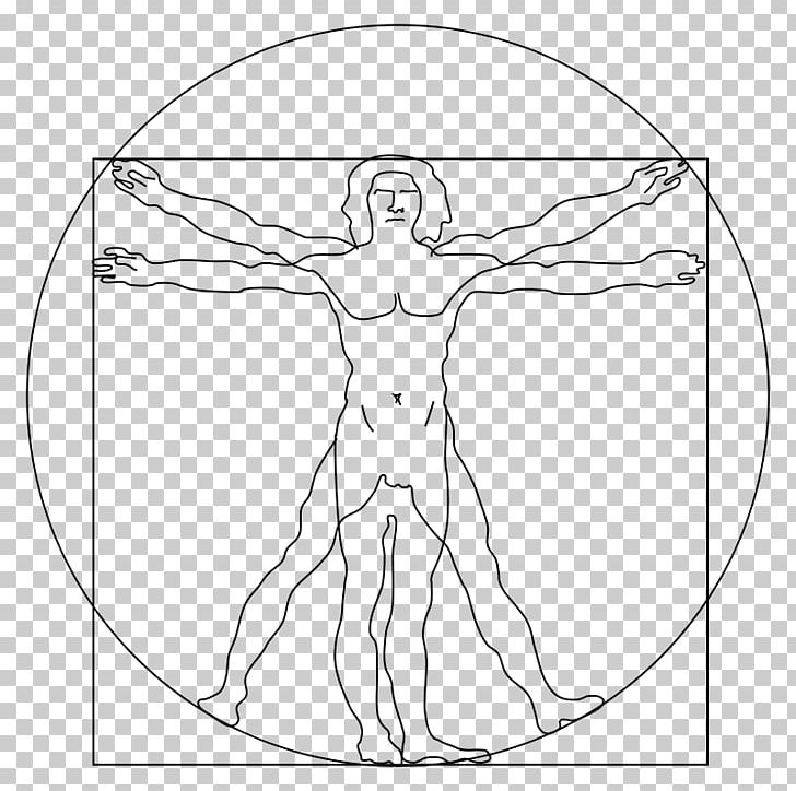 Vitruvian Man Computer Icons PNG, Clipart, Abdomen, Angle, Arm, Black, Hand Free PNG Download