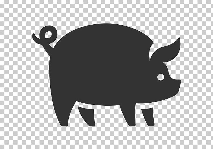 Black & White Pig Computer Icons PNG, Clipart, Amp, Animals, Black, Black And White, Black White Free PNG Download