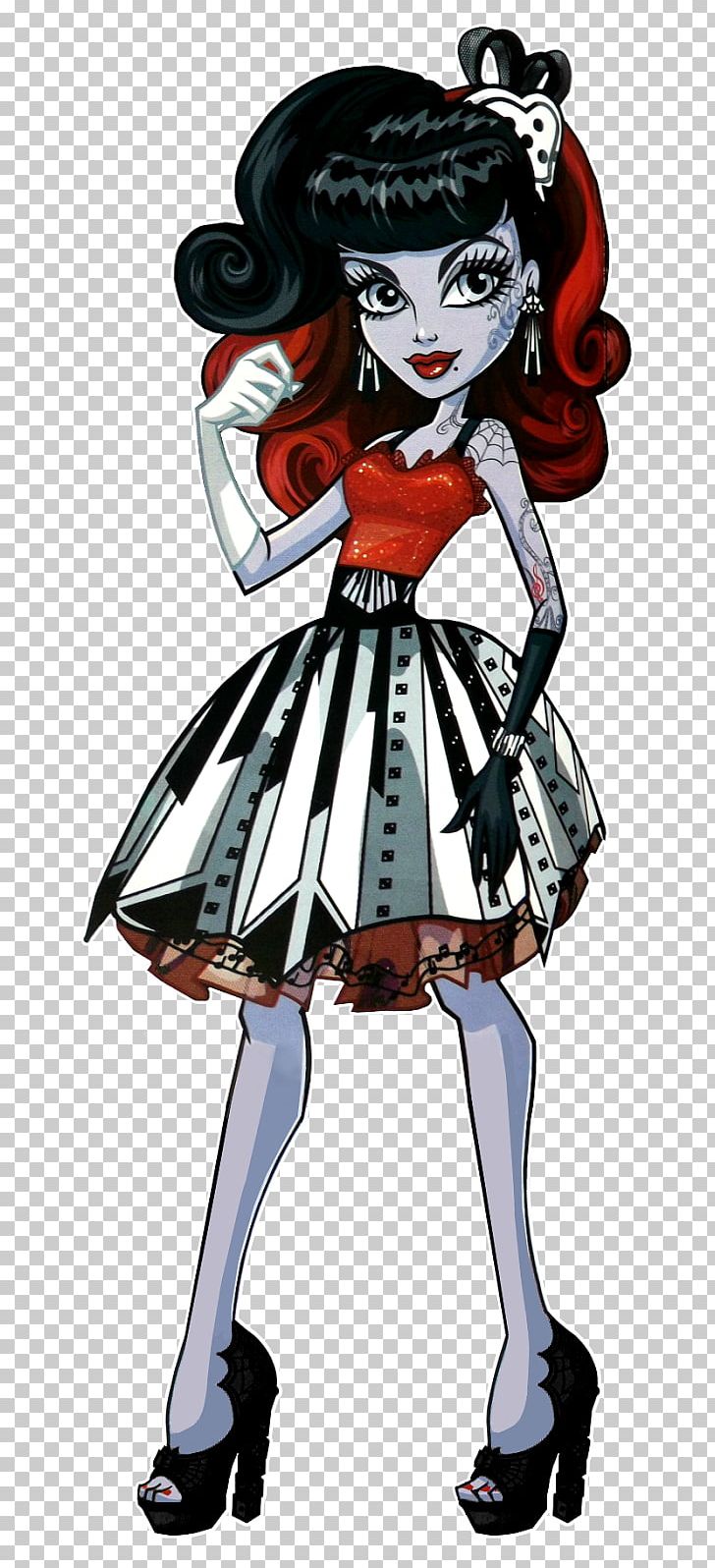 Monster High Operetta Doll The Phantom Of The Opera PNG, Clipart, Anime, Art, Costume Design, Doll, Drawing Free PNG Download