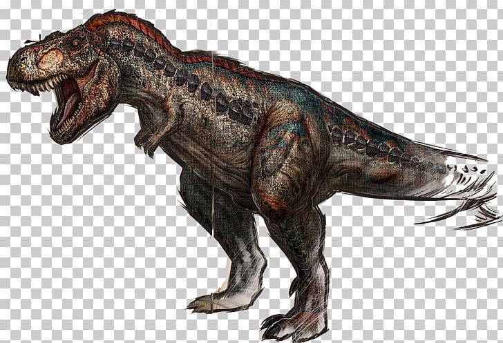 Tyrannosaurus ARK: Survival Evolved Giganotosaurus Spinosaurus Triceratops PNG, Clipart, Carnivore, Dimorphodon, Dinosaur, Diplocaulus, Fantasy Free PNG Download