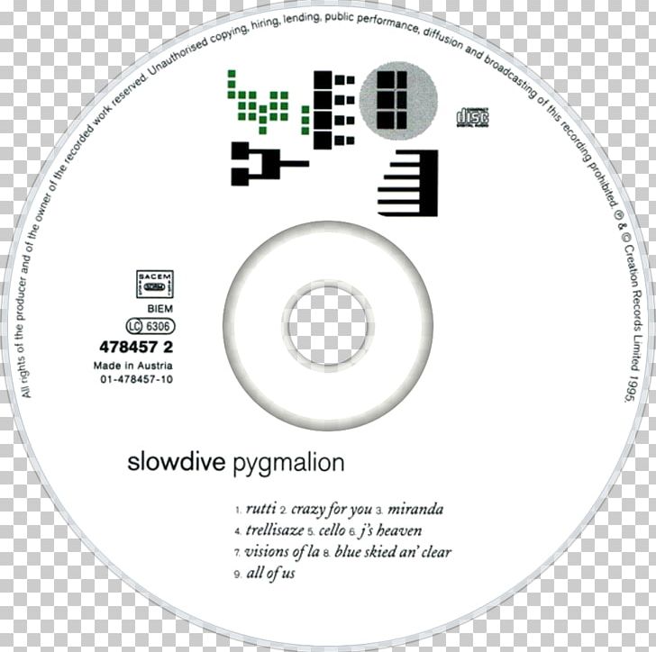 Compact Disc Slowdive Pygmalion Souvlaki Just For A Day PNG, Clipart, Album, Alison, Area, Brand, Circle Free PNG Download