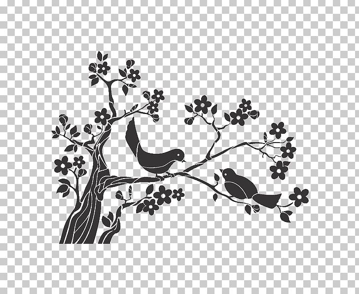 Drawing Birds PNG, Clipart, Animals, Art, Bird, Black And White, Branch Free PNG Download
