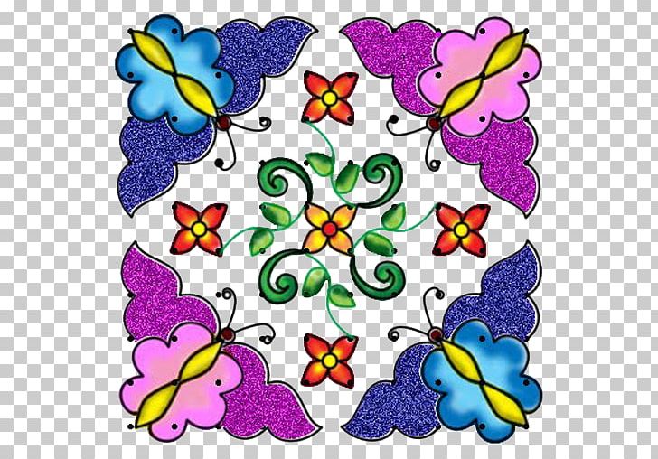 Floral Design Kolam Point Symmetry Flower PNG, Clipart, Android, Art, Artwork, Butterfly, Circle Free PNG Download