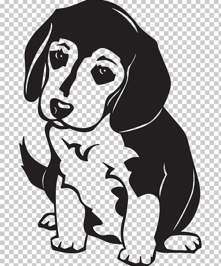 Beagle Puppy PNG, Clipart, Animals, Art, Beagle, Beagle Puppy, Black And White Free PNG Download