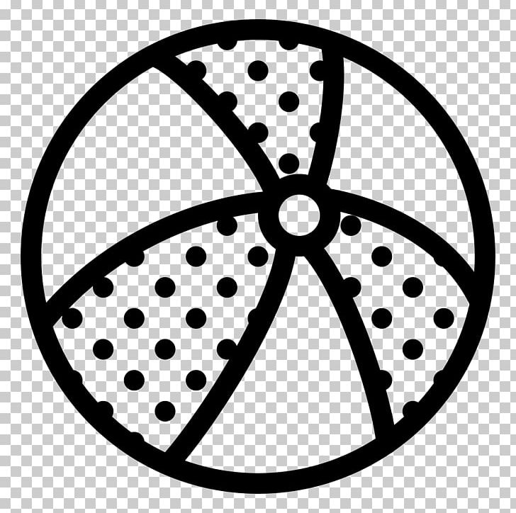Computer Icons Ball Beach PNG, Clipart, Ball, Beach, Beach Ball, Bicycle Wheel, Black And White Free PNG Download