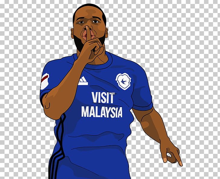 Junior Hoilett Cardiff City F.C. Hull City Football Player Sports PNG, Clipart, Ball, Blue, Cardiff, Cardiff City Fc, Clothing Free PNG Download