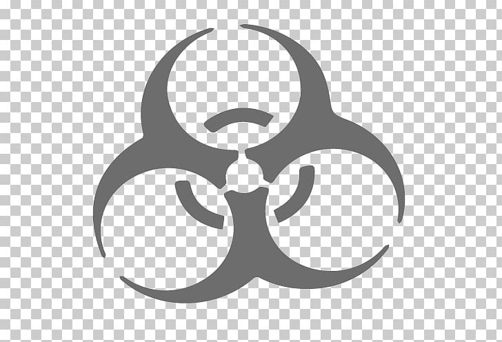 Biological Hazard Symbol Sign PNG, Clipart, Biological Hazard, Biosafety Level, Black And White, Brand, Chemotherapy Free PNG Download