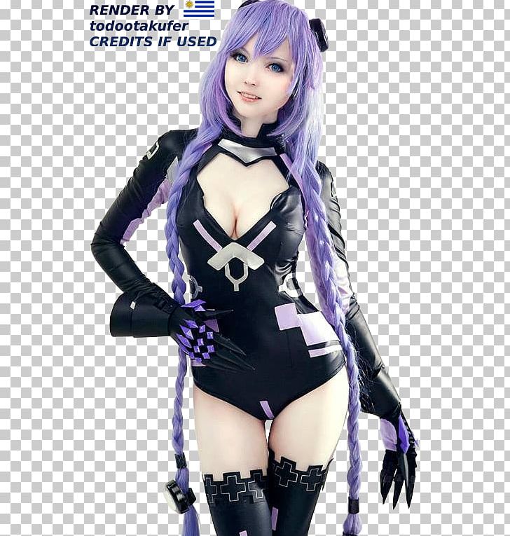Cosplay Costume Starfire Purple Heart Hyperdimension Neptunia Mk2 PNG, Clipart, Black Hair, Clothing, Cosplay, Costume, Dressup Free PNG Download