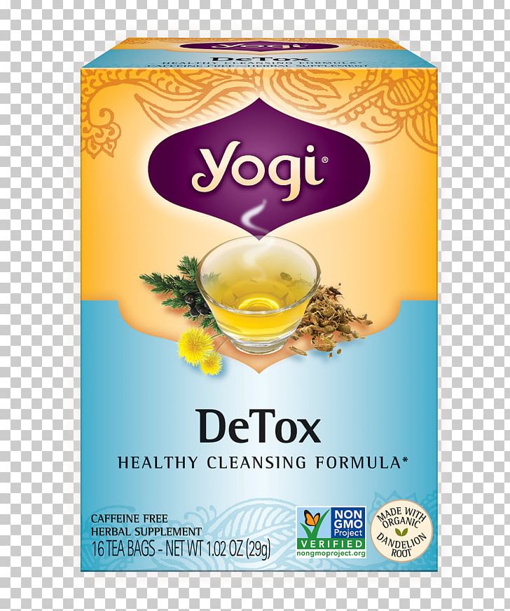 Yogi Tea Herbal Tea Tea Bag Detoxification PNG, Clipart,  Free PNG Download