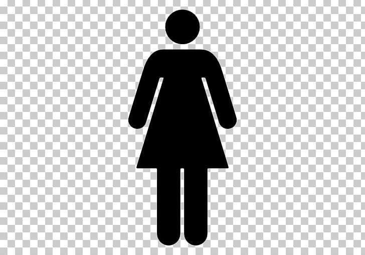 Public Toilet Gender Symbol Bathroom Female PNG, Clipart, Bathroom, Black, Black And White, Dress, Female Free PNG Download