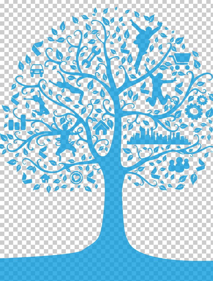 Tree PNG, Clipart, Abstract, Adobe Illustrator, Area, Blue, Blue Background Free PNG Download
