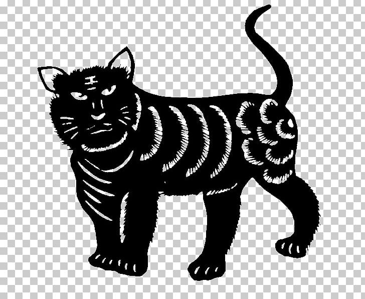 Tiger Papercutting Black And White PNG, Clipart, Animal, Animals, Big Cats, Black, Carnivoran Free PNG Download