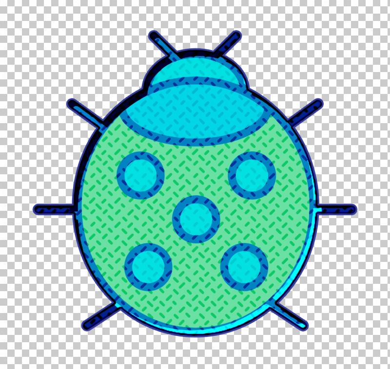 Ladybug Icon Insects Icon PNG, Clipart, Insects Icon, Ladybug Icon, Turquoise Free PNG Download