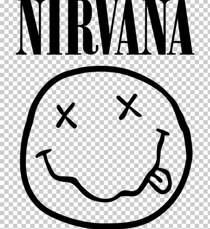 Nirvana Logo Decal Nevermind PNG, Clipart, Angle, Black, Black And White, Circle, Decal Free PNG Download