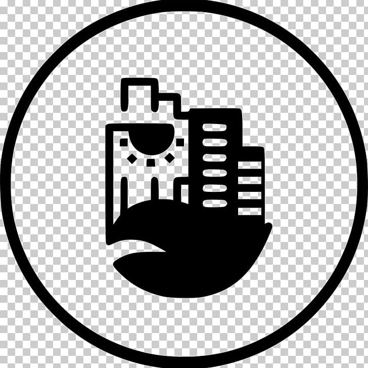 Computer Icons Smart City PNG, Clipart, Area, Black, Black And White, Brand, Building Free PNG Download