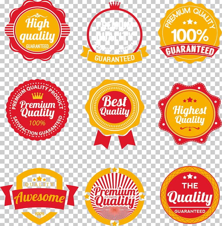 Yellow Red PNG, Clipart, Assurance, Badge, Badges, Brand, Circle Free PNG Download