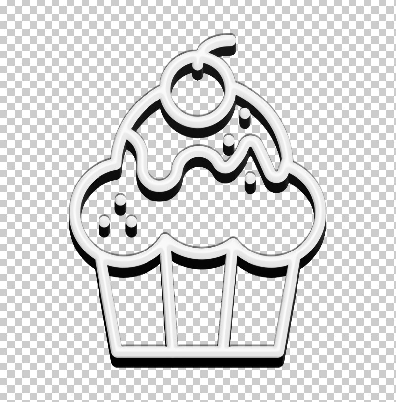 Cupcake Icon Street Food Icon Food And Restaurant Icon PNG, Clipart, Black And White, Cartoon, Cupcake Icon, Food And Restaurant Icon, Geometry Free PNG Download