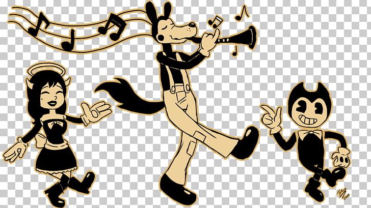 Bendy And The Ink Machine Fan Art Drawing PNG, Clipart, Art, Art Museum, Bendy And The Ink Machine, Cartoon, Character Free PNG Download