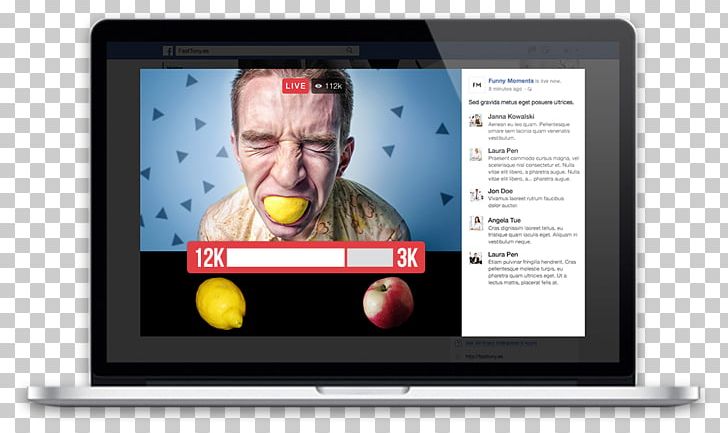 Facebook Live Netbook Display Device Multimedia PNG, Clipart, Advertising, Brand, Communication, Computer Monitors, Display Advertising Free PNG Download