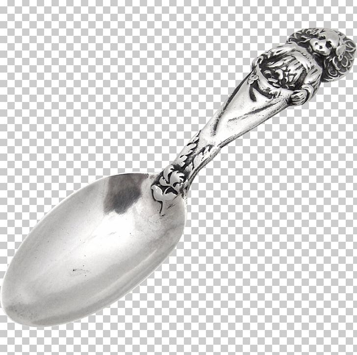 Spoon Silver White PNG, Clipart, Black And White, Cutlery, Flowers, Girl With Flowers, Hardware Free PNG Download